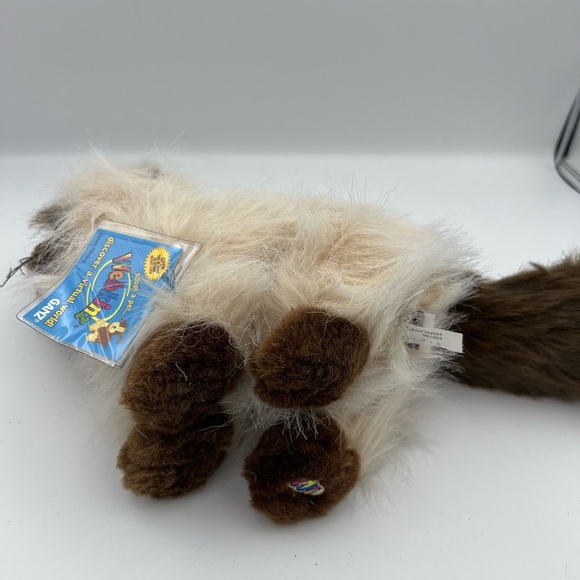 Siamese Cat Plush Toy - Cream and Brown - Picture 6 of 6